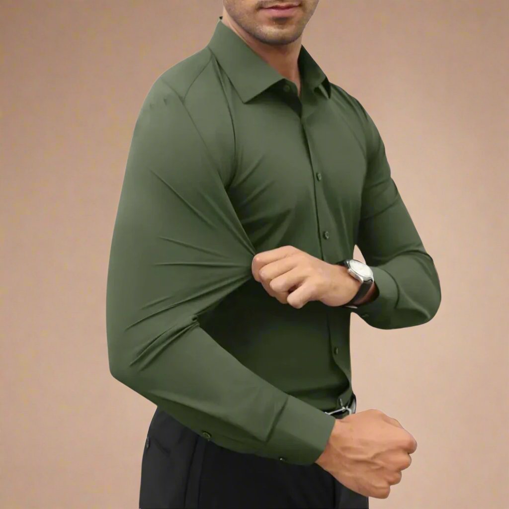 Men's Business Casual Super-Stretch Shirt