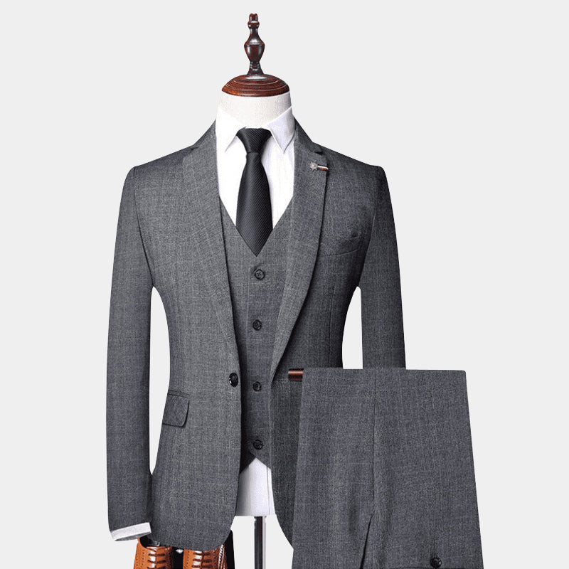 Lex | 3-Piece Men's Suit with Timeless Design