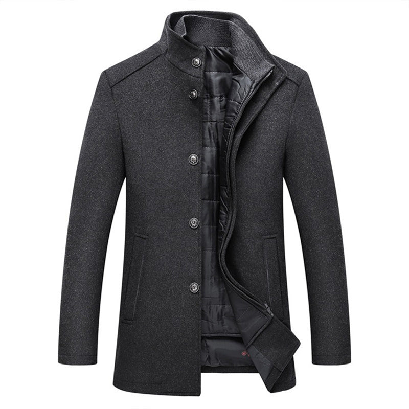 TOMMY - Woolen Windproof Men's Jacket