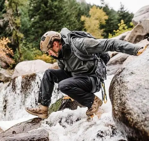 Vince - Softshell Jacket | Militaire outdoorjas voor heren