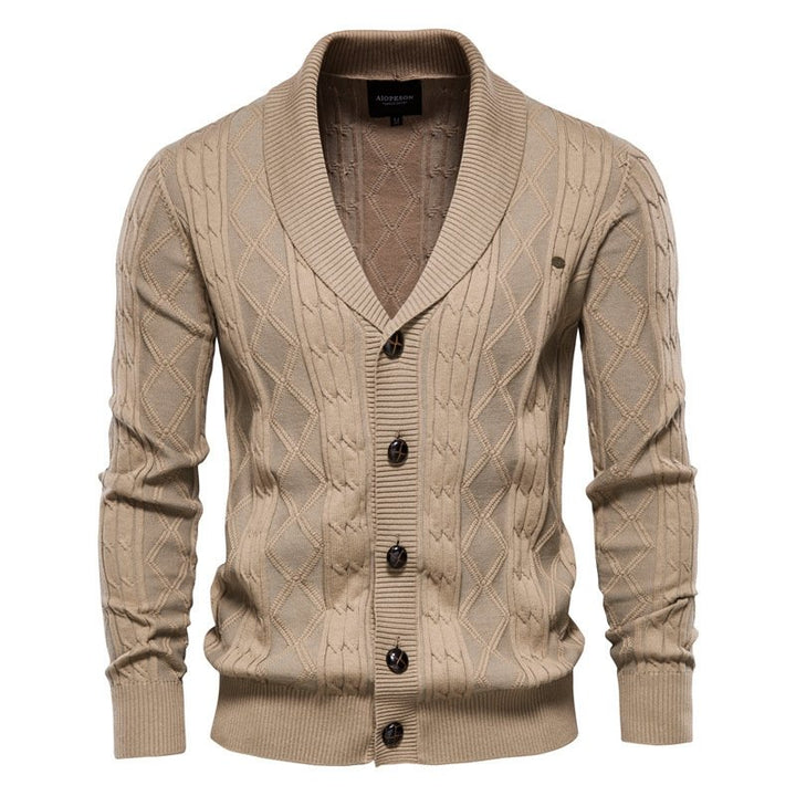 Onin - Cardigan | Luxe burton vest voor heren met knopsluiting