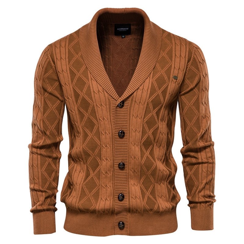 Onin - Cardigan | Luxe burton vest voor heren met knopsluiting