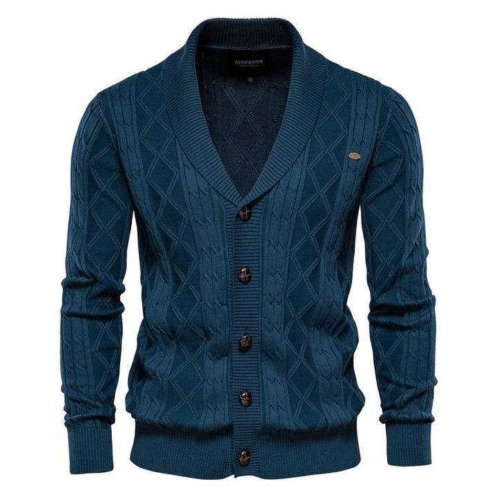 Onin - Cardigan | Luxe burton vest voor heren met knopsluiting