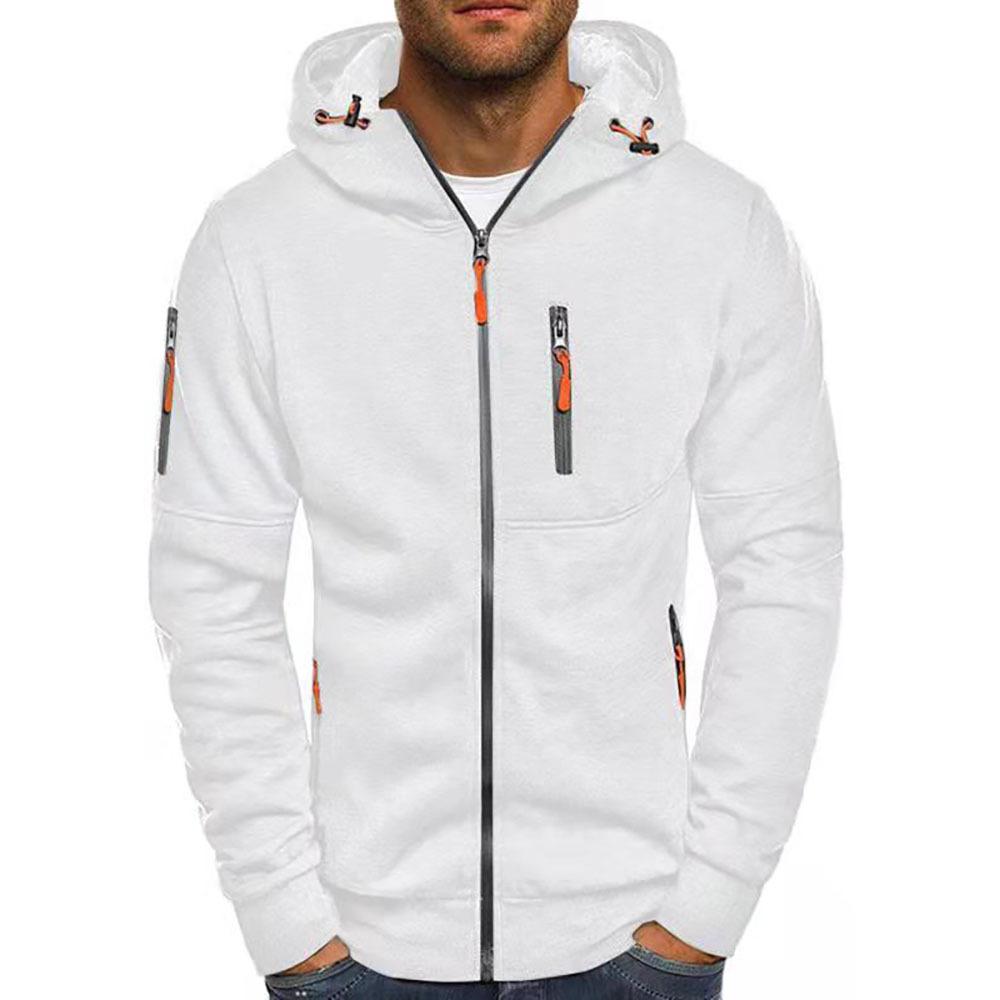 Edgar | Sweatshirt heren met rits en capuchon