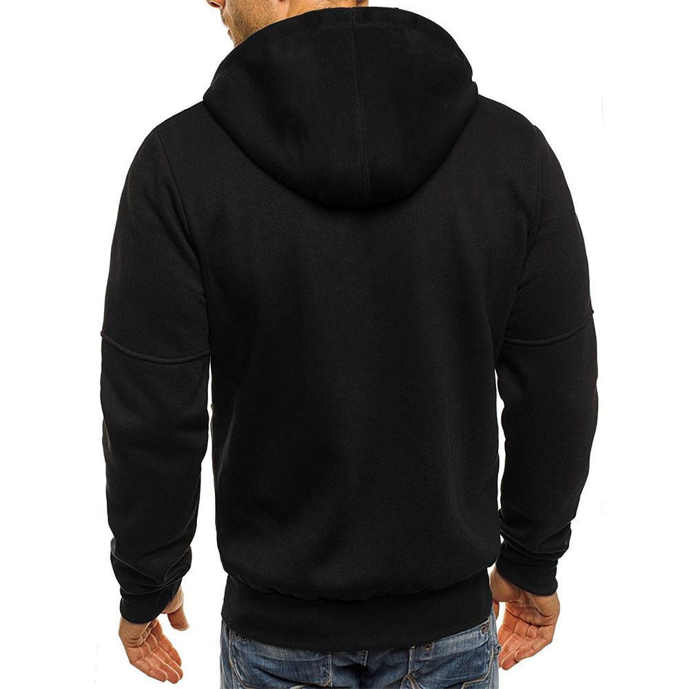 Edgar | Sweatshirt heren met rits en capuchon