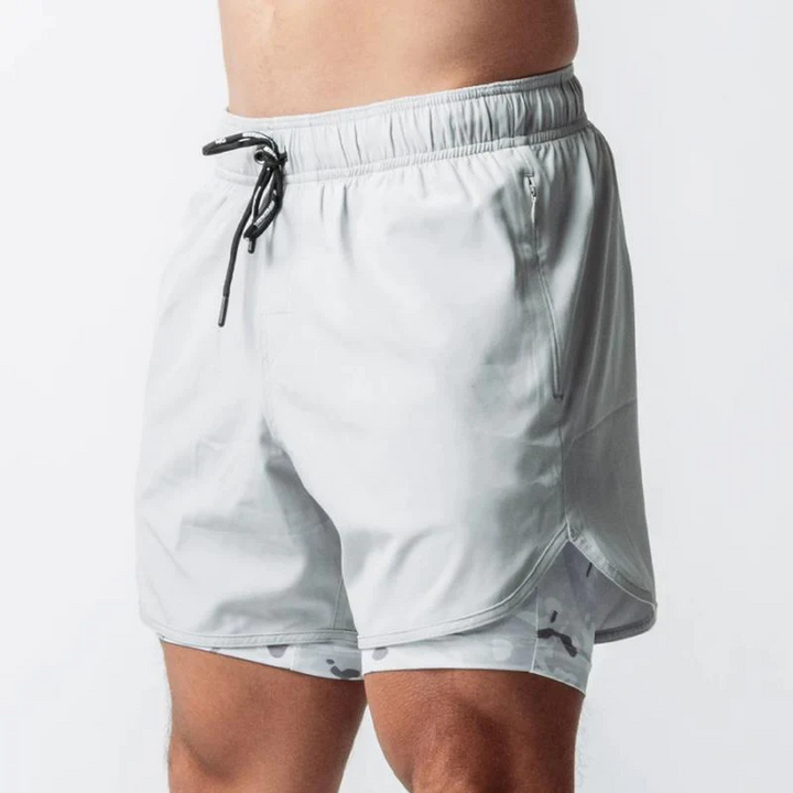 Aram - Grey 2-in-1 Compressieshorts
Brand Name: Gravitee