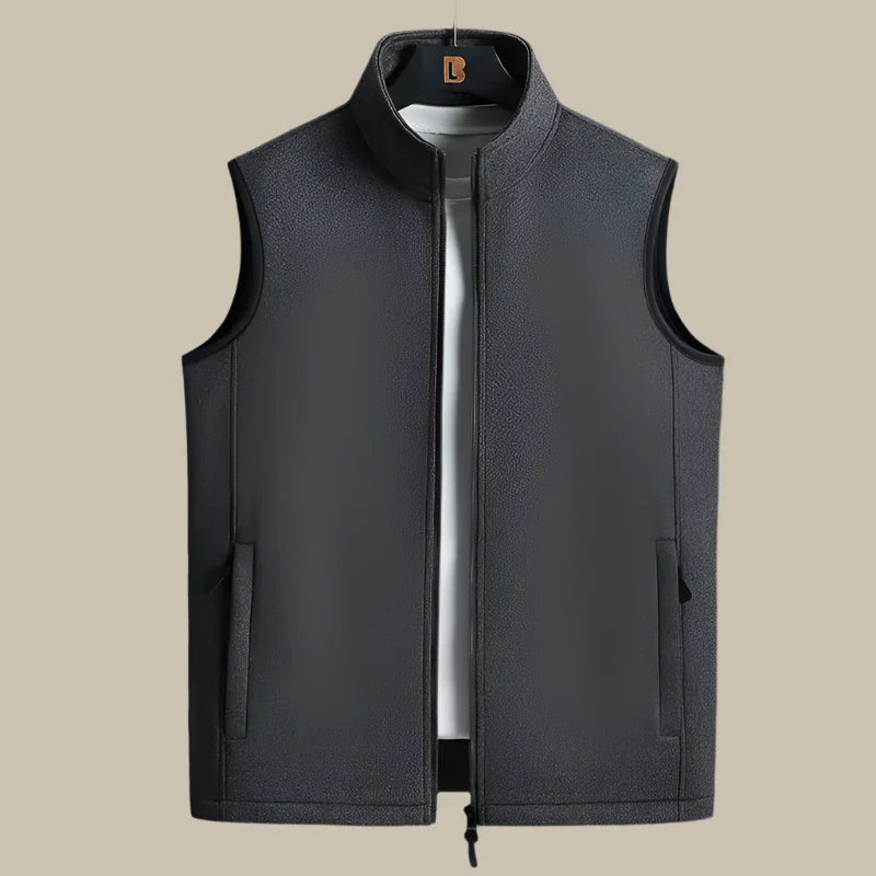 Casual Sleeveless Polar Fleece Gilet for Men