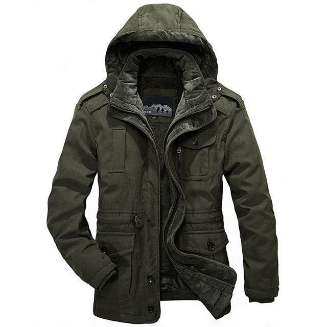 Heren Parka Warm en Robuust