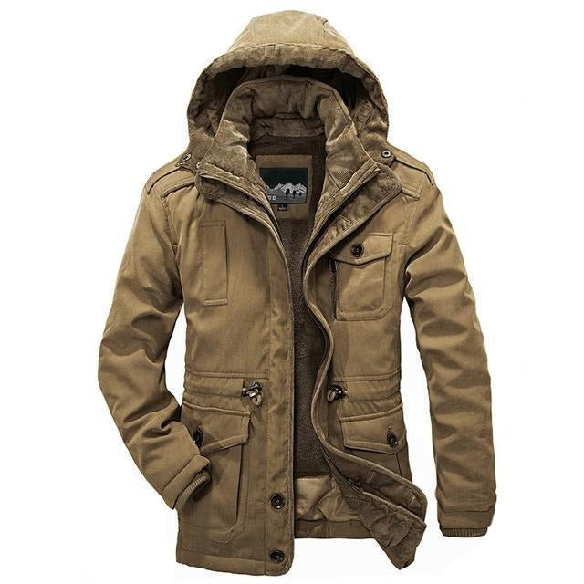 Heren Parka Warm en Robuust