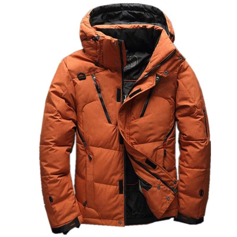 Heren Parka Warm en Dikke Dons